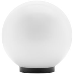 Садово-парковый светильник ЭРА НТУ 02-60-251 шар опаловый призма на опору / кронштейн IP44 Е27 max60Вт d250mm