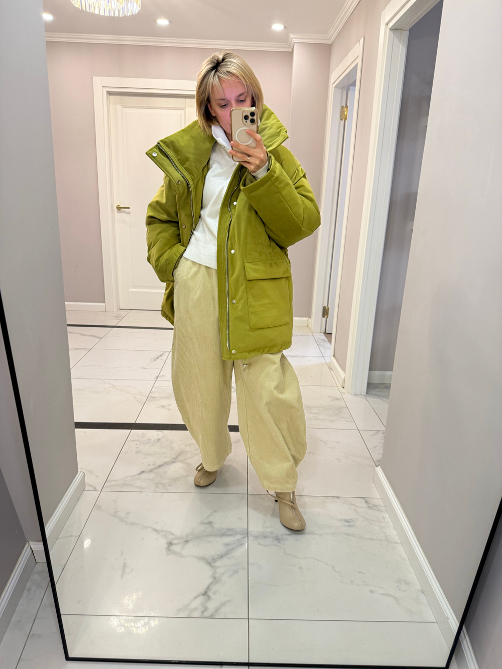 Парка пуховая PLUM