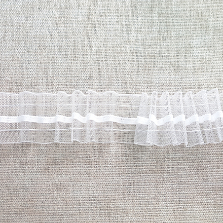 Шторная лента капроновая Prestij - 40 мм. В рулоне - 50 м. Арт. 401-О