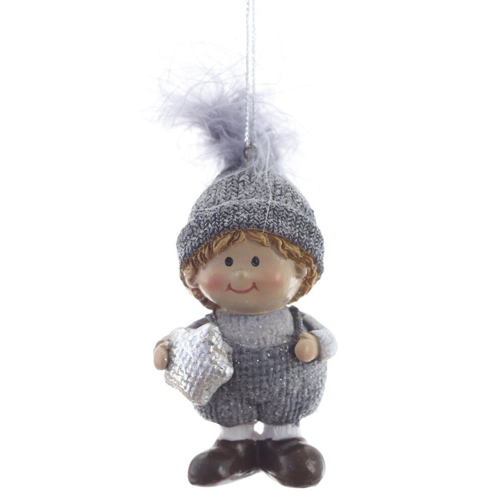 GAEM Фигурка декоративная подвесная "Дети", L4 W3 H7,5 см, 2в.