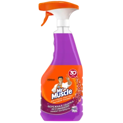 Mr.Muscle средство для мытья стекол Лаванда 530мл