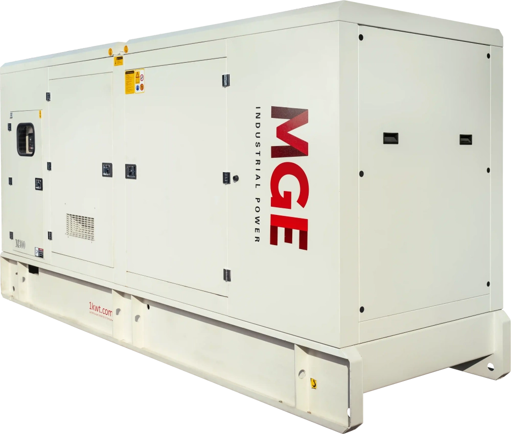 Дизельный генератор MGEp300YI в кожухе с АВР