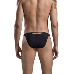 Мужские трусы слипы черные Clever LUXURY BRIEF SLIP 167811