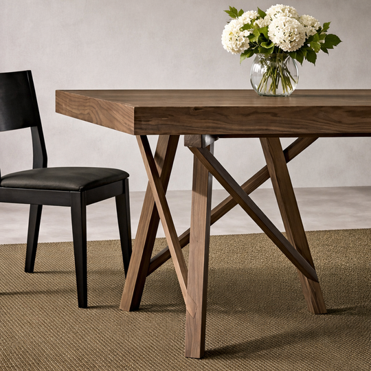 Дизайнерский стол EDGE wood large