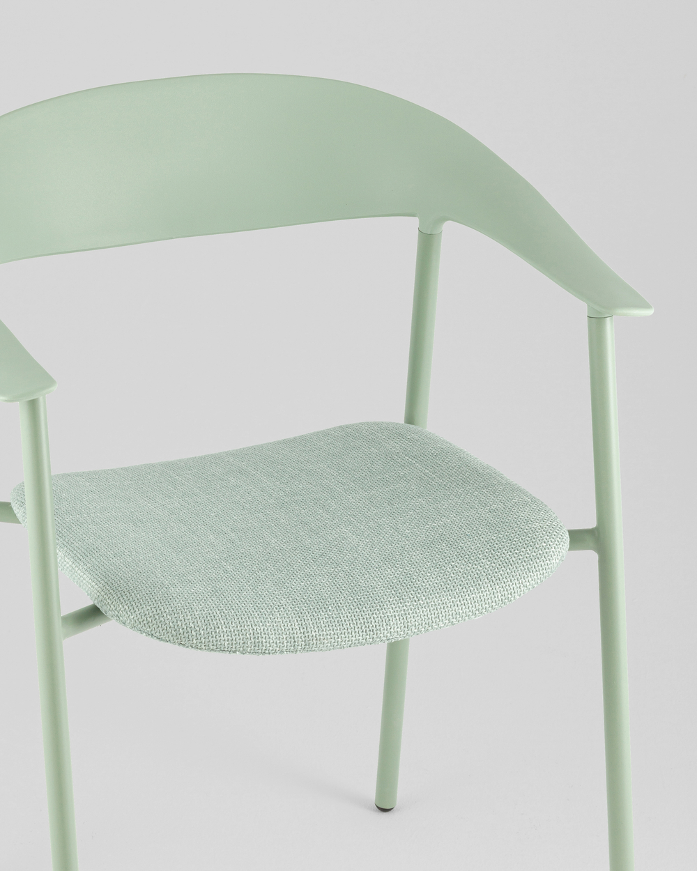 Стул Eila с подушкой пластик зеленый