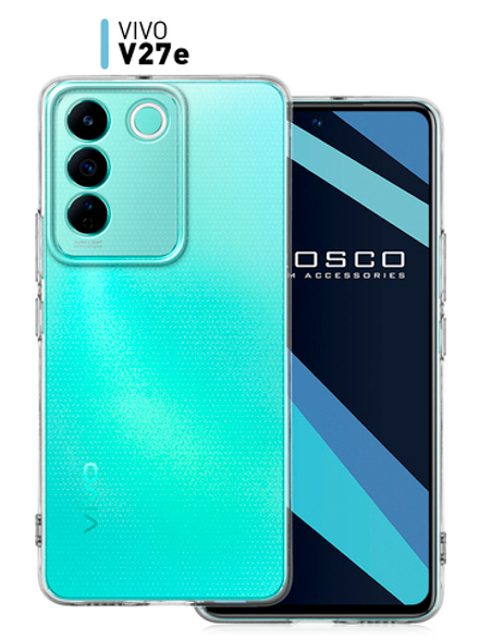 Чехол ROSCO для Vivo V27e (арт. VV-V27E-TPU-01-TRANSPARENT)