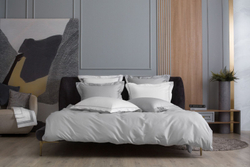 Наволочки 2шт 50х90 German Grass Alpine Ash Grey Allure с широким кантом