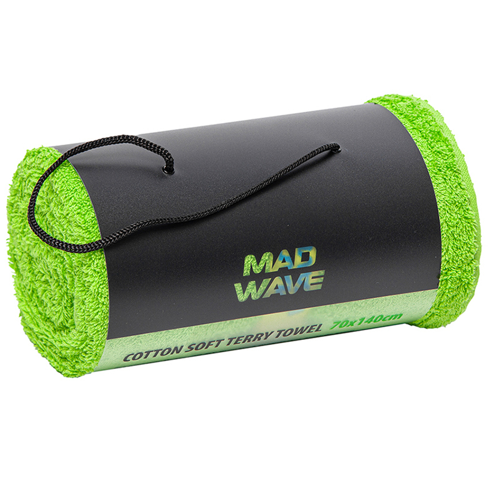 Полотенце из хлопка Mad Wave Cotton Soft Terry Towel 140х70 см
