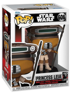 Фигурка Funko POP! Bobble Star Wars Ep 6 RotJ 40th Princess Leia (Boushh) (606) 70748