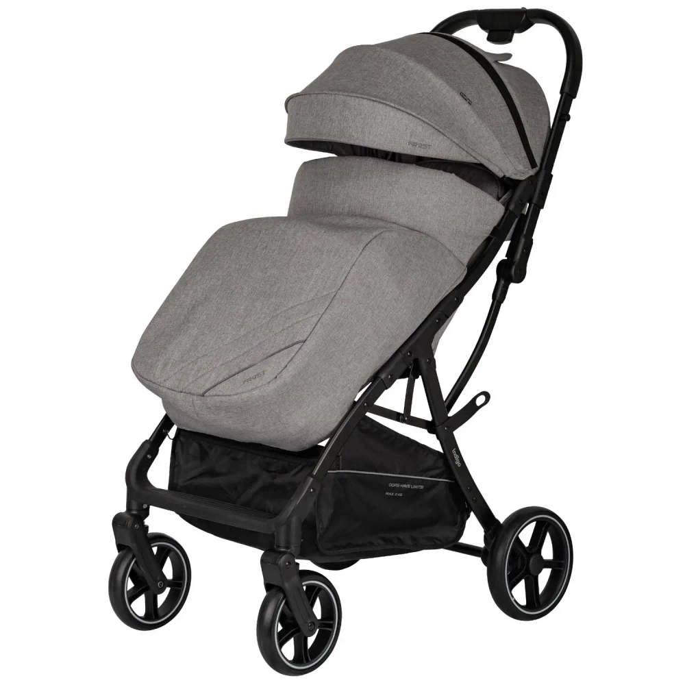 Коляска прогулочная Indigo FROST (серый)