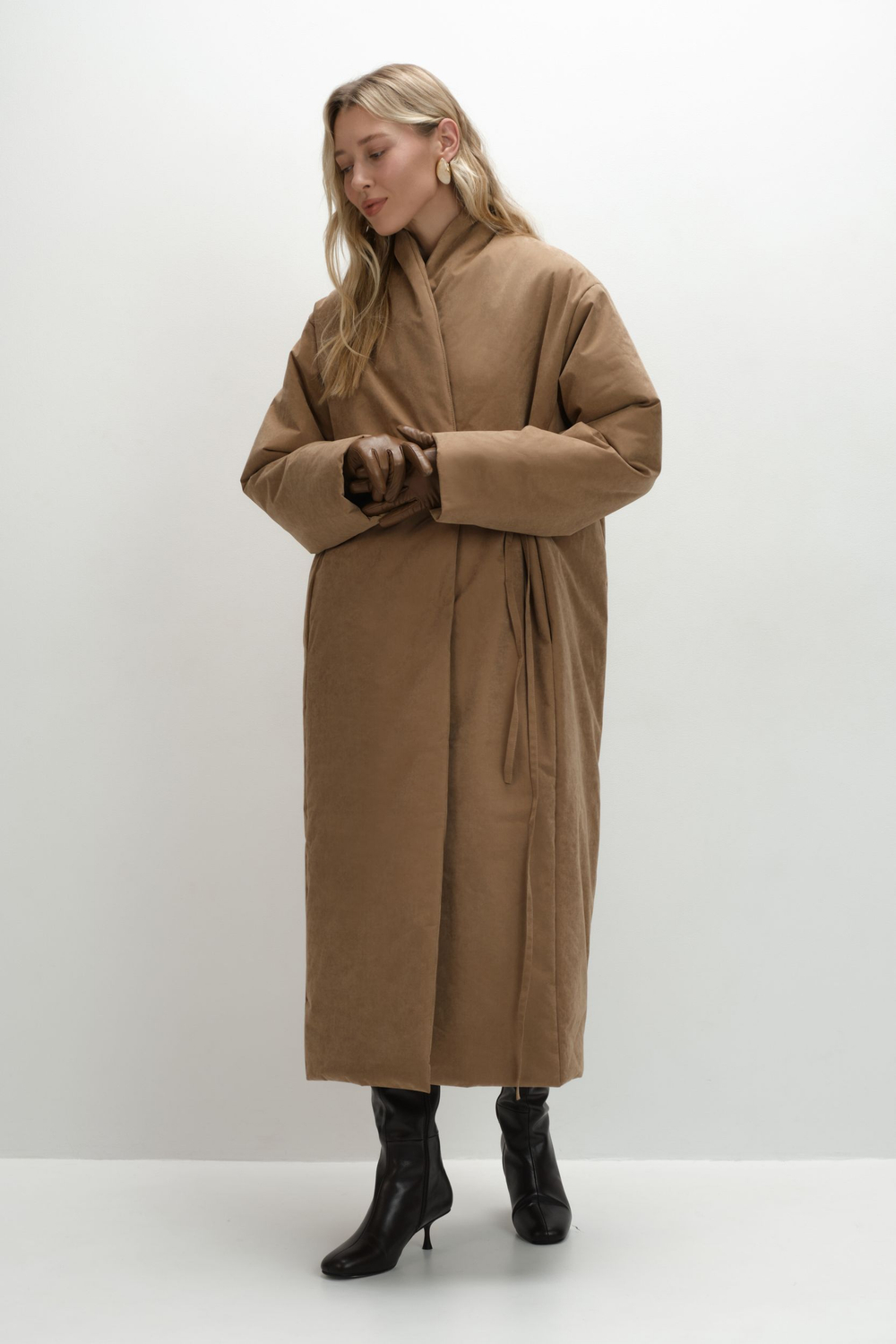 Куртка с шалевым воротником