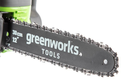 Аккумуляторная пила Greenworks 40V G40CS30K2 2.0Ah x1 20117UA