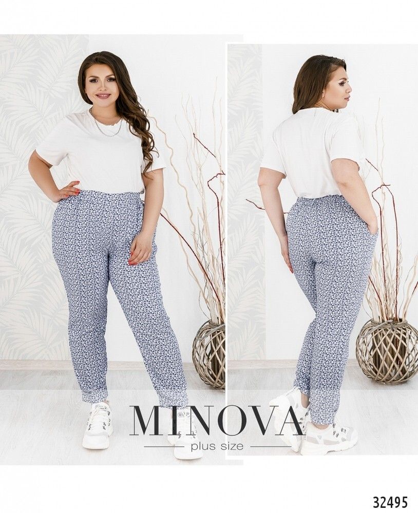 Брюки 1086Б-джинс Minova Брюки 1086Б-джинс Minova