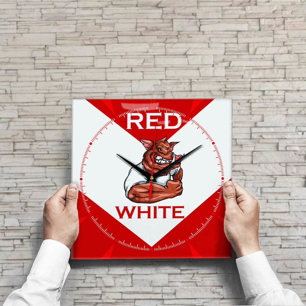 Настенные часы Red and White Спартак