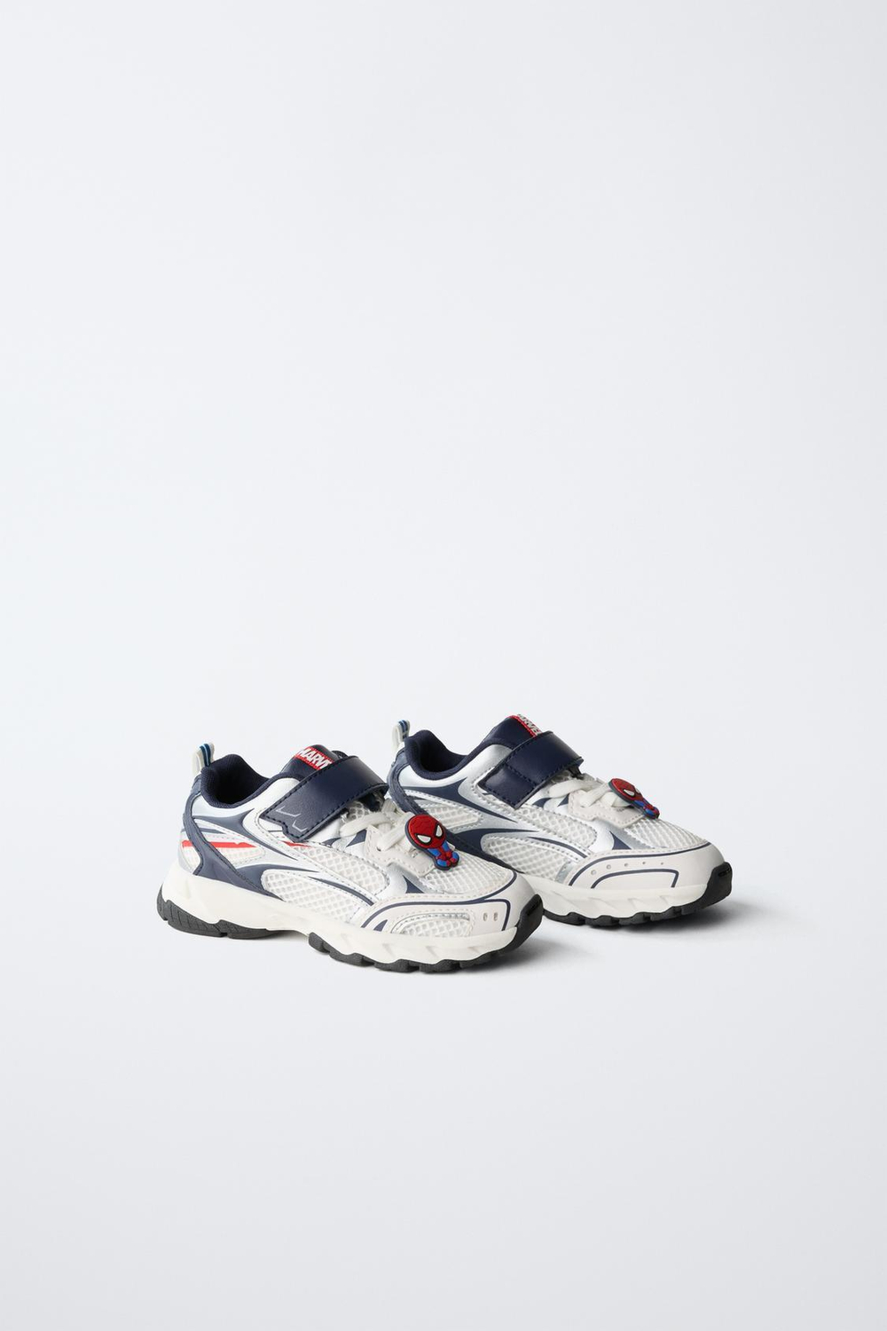 ZARA КРОССОВКИ SPIDER-MAN © MARVEL, БЕЛЫЙ