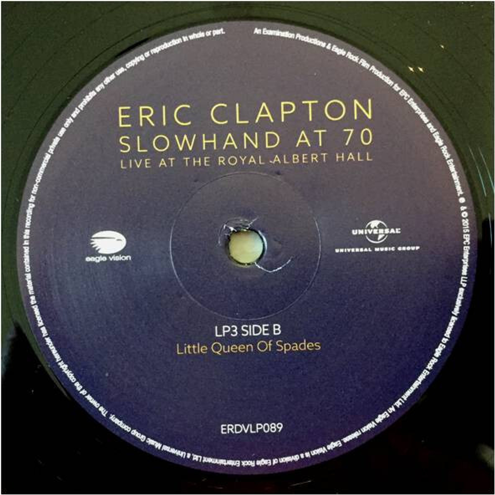 Eric Clapton / Slowhand At 70: Live At The Royal Albert Hall (3LP+DVD)