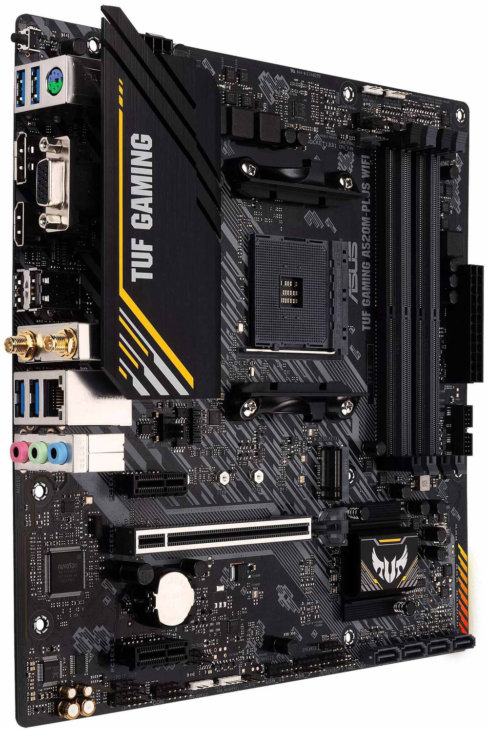 Материнская плата mATX ASUS TUF GAMING A520M-PLUS WIFI