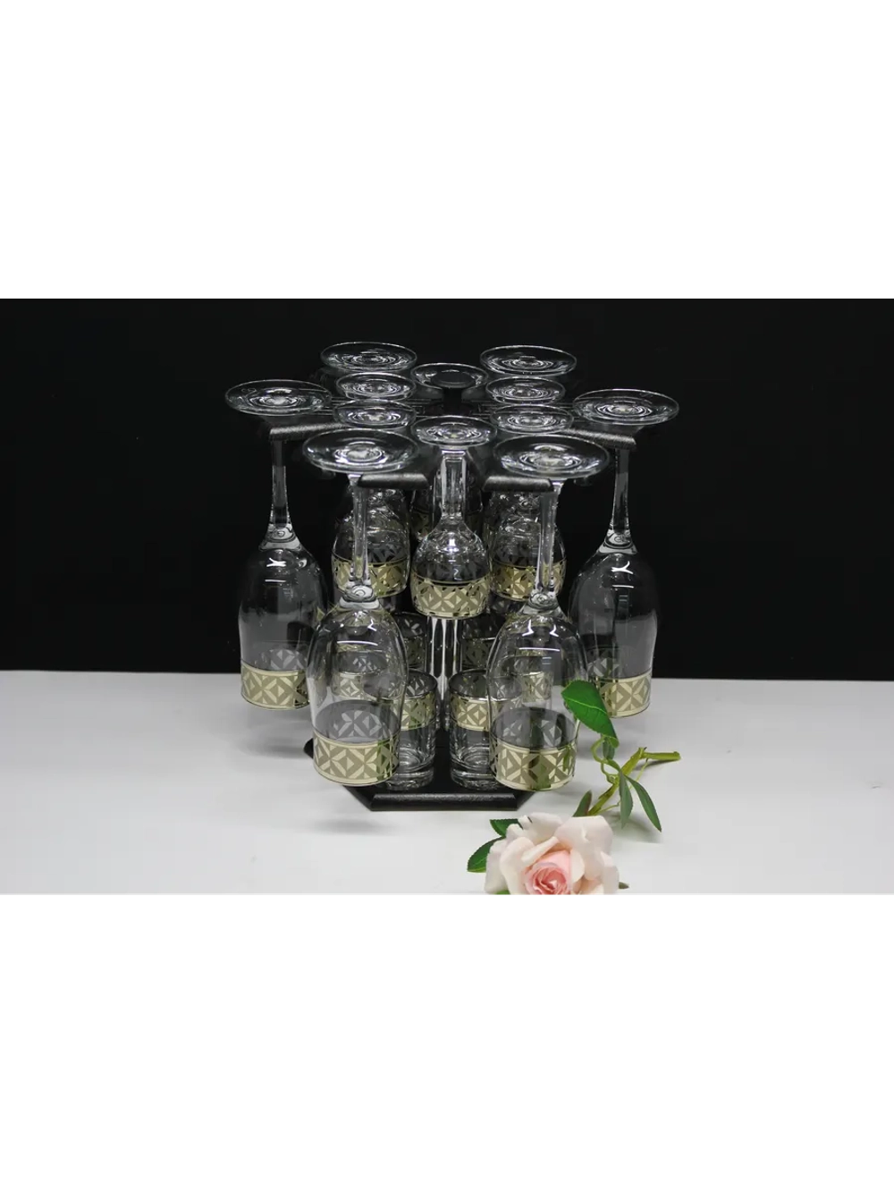 Барный набор 18 предметный с Бокалом