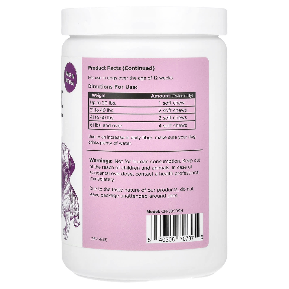 Chew + Heal, Rest The Scoot, для собак, 120 жевательных таблеток, 360 г (12,6 унции)