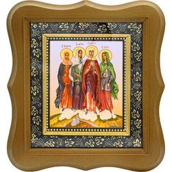 Пузовские мученицы. Икона на холсте.