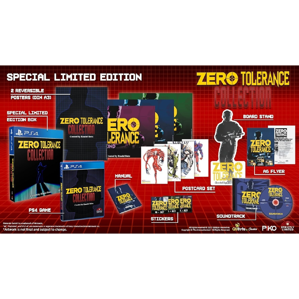Zero Tolerance Collection Special Limited Edition (PS4) NEW