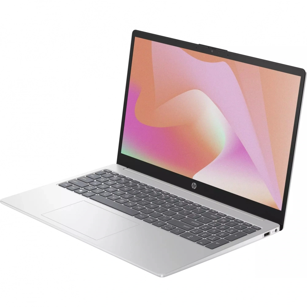 Ноутбук HP15 15-fc0196nia 15.6" FHD AMD R5-7520U/8Gb/ 512Gb SSD Silver (D01R2EA)