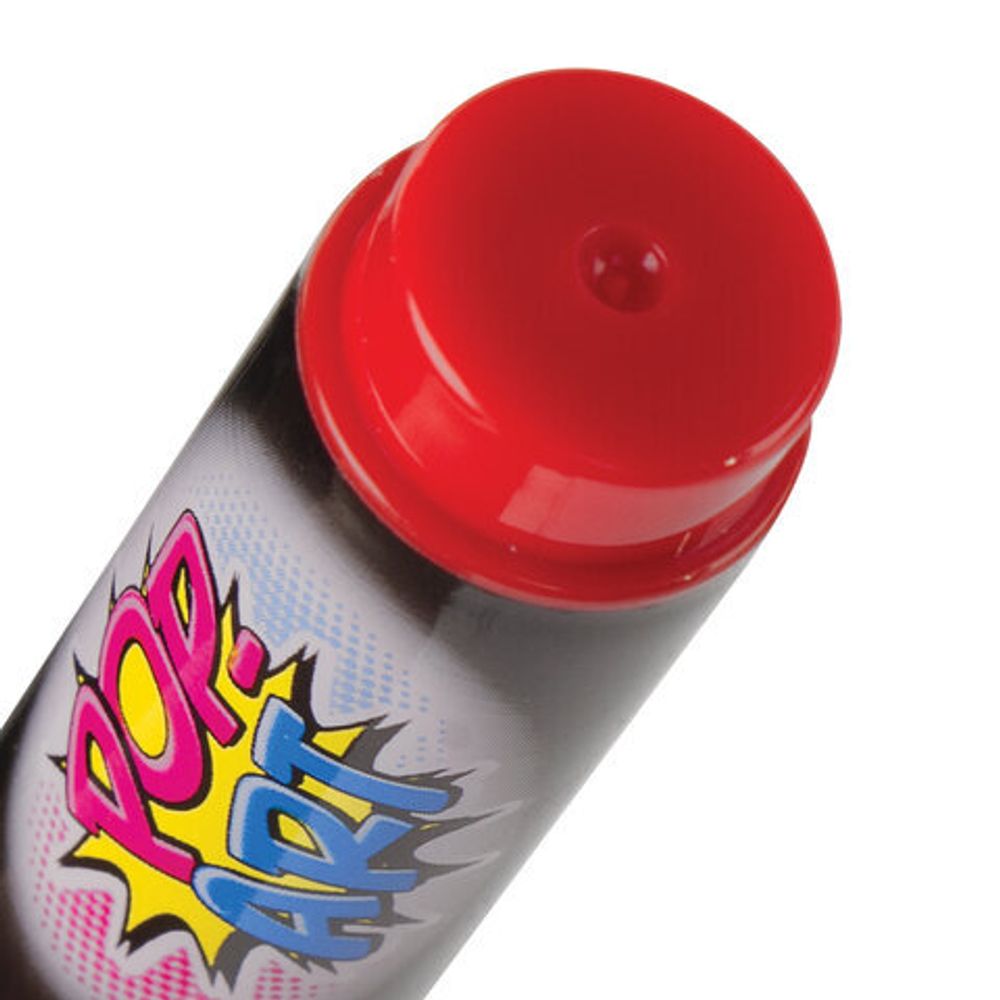 Маркер меловой "POP-ART" КРАСНЫЙ, 3,5 мм, сухостираемый, для гладких поверхностей, BRAUBERG, 151521