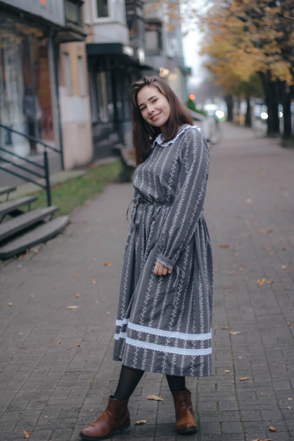 Платье Северный хлопок