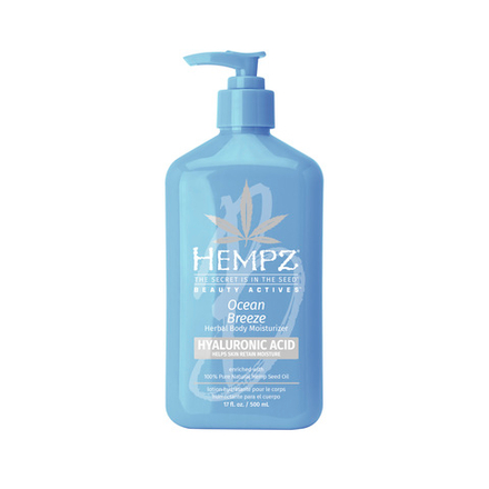 Молочко для тела с гиалуроновой кислотой HEMPZ Свежий ветер/ HEMPZ Beauty Actives Ocean Breeze  Moisturizer