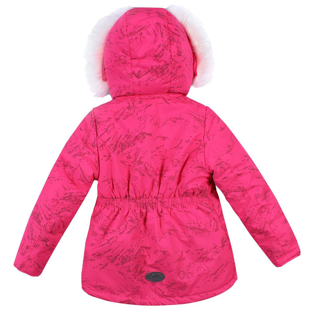 Комплект зимний д/девочки А 50-21 р.140, алый (Rusland)