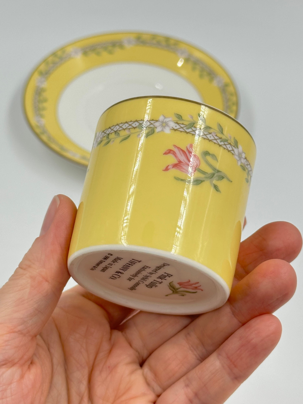 Кофейная пара Tiffany & Co «Pink Tulip»