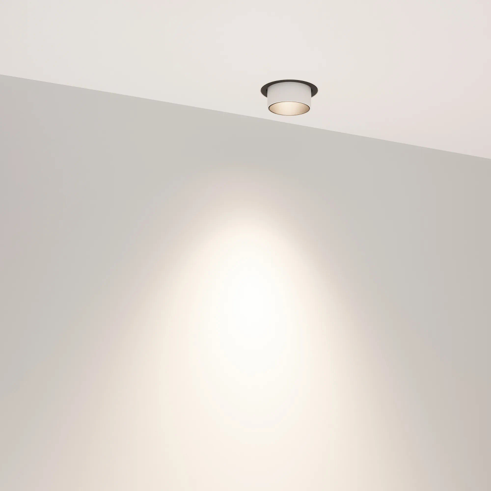 Светильник SP-NUANCE-TRIMLESS-PULL-R35-7W Day4000 (WH, 36 deg, 230V) (Arlight, IP40 Металл, 5 лет) 049908