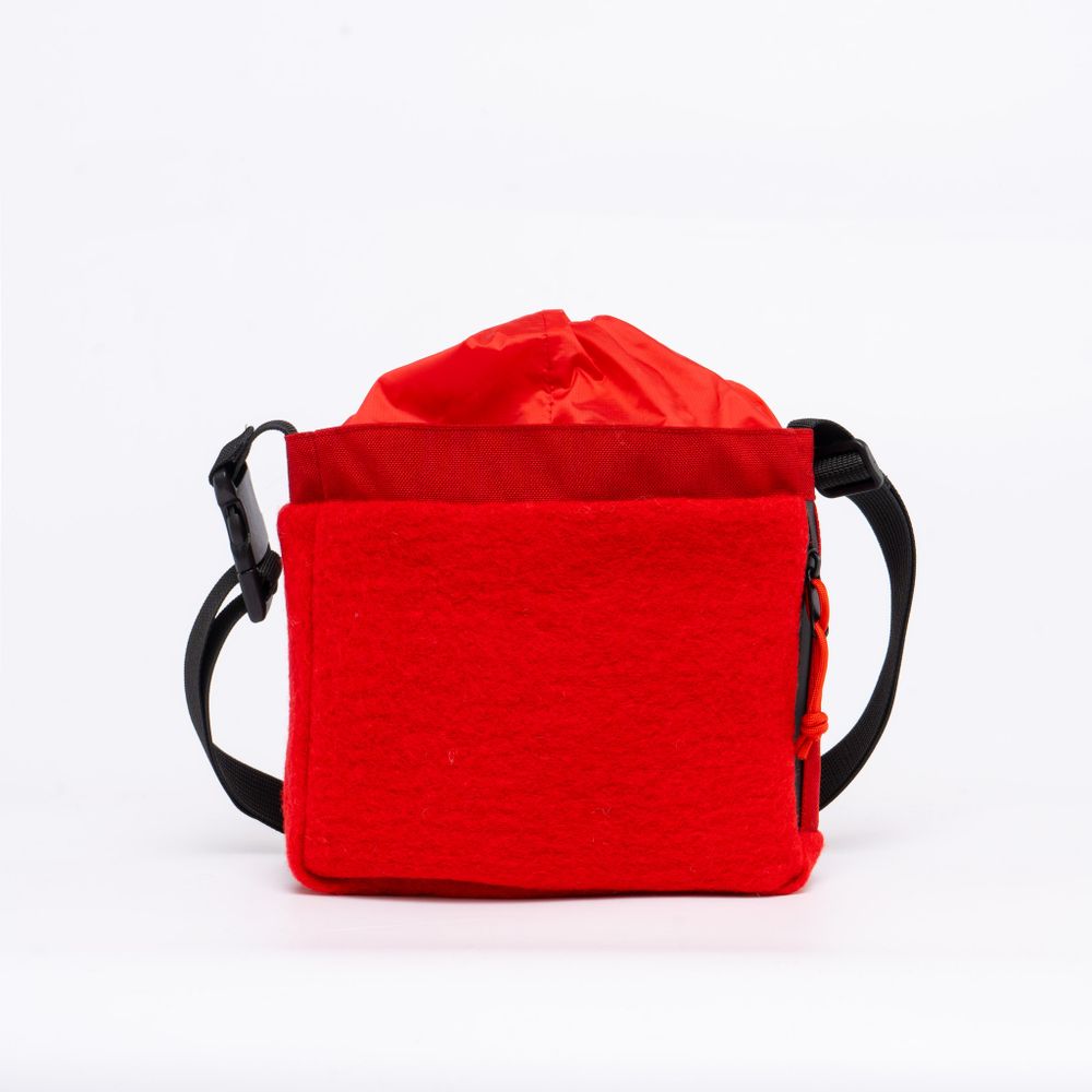 Сумка Якорь Сборка-мини 24 красная пальтовая / красный нейлон