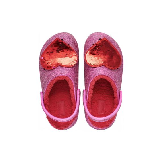 Crocs Classic Lined Clog 'Rose Red'