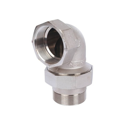 Разъемное соединение (американка) угловое STOUT - 2" (ВР/НР, никелированное, уплотнение o-ring)