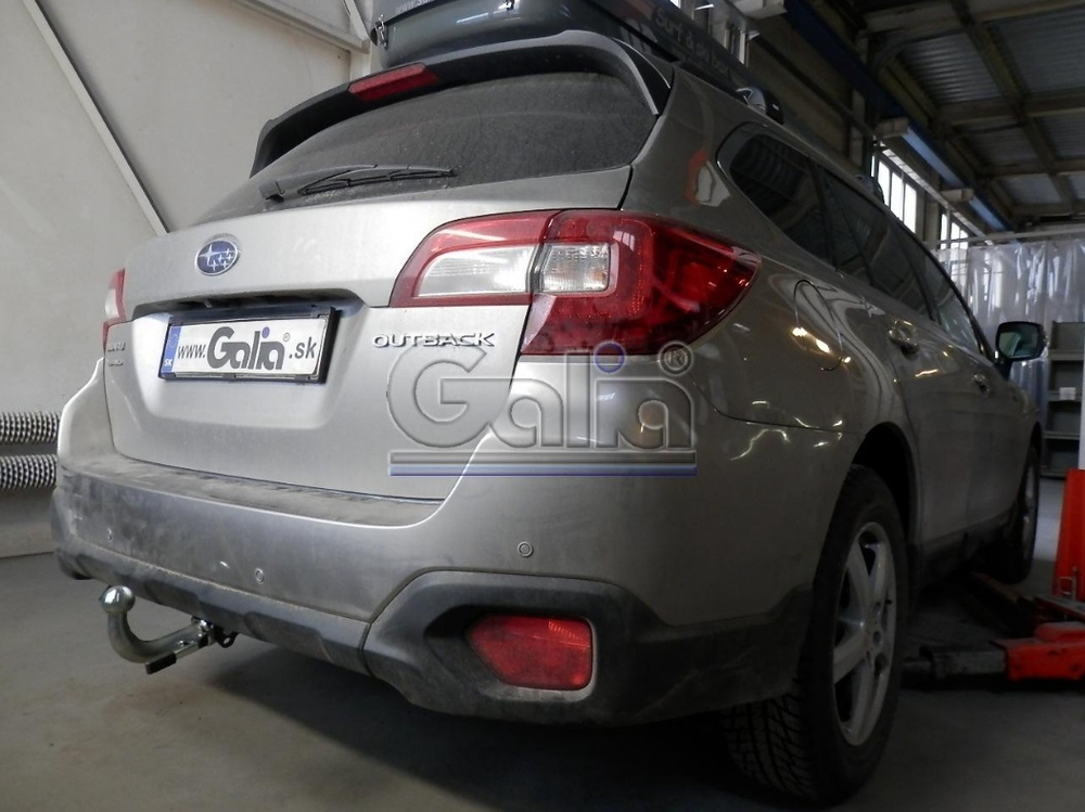Фаркоп оцинкованный Galia S116C для Subaru Outback 2015-(паспорт и сертификат в комплекте)(без электрики)