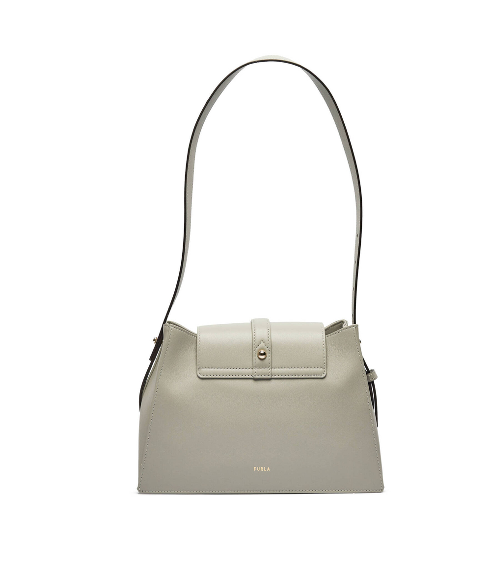 Кожаная сумка через плечо NUVOLA Furla - серый(WB01274 BX2045)