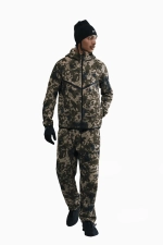 Кофта Nike Tech Fleece Hoodie Windrunner Camo Full-Zip - зеленый