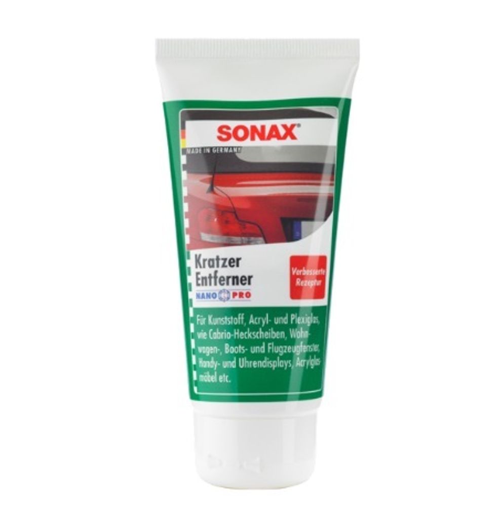 SONAX NanoPro Scratch Remover Удалитель царапин  для пластика 75г.
