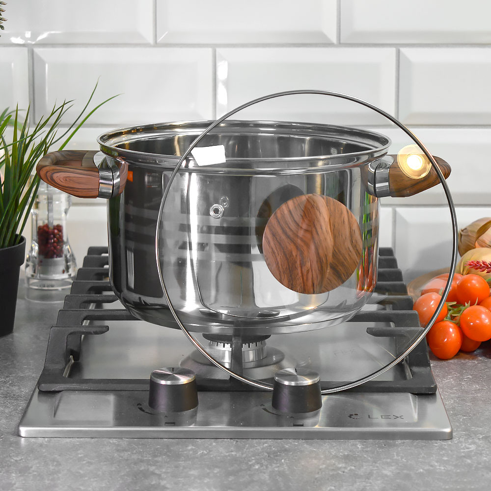 Кастрюля 5л нерж "Foresta"