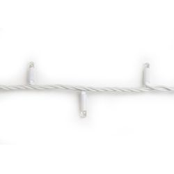 ULD-S1000-120-TWK WHITE IP67 Гирлянда светодиодная с эффектом мерцания. 10м. Соединяемая. 120 светодиодов. Белый свет. Провод белый. TM Uniel.