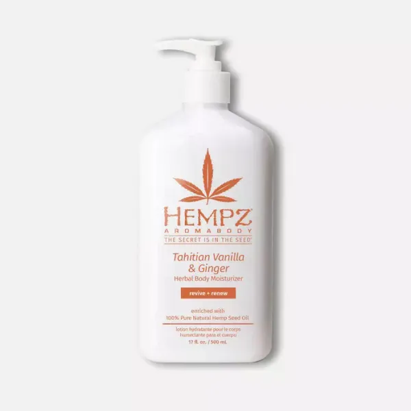 Hempz Tahitian Vanilla&Ginger Body Moisturizer 500мл - Увлажняющее молочко для тела «Имбирь и ваниль»
