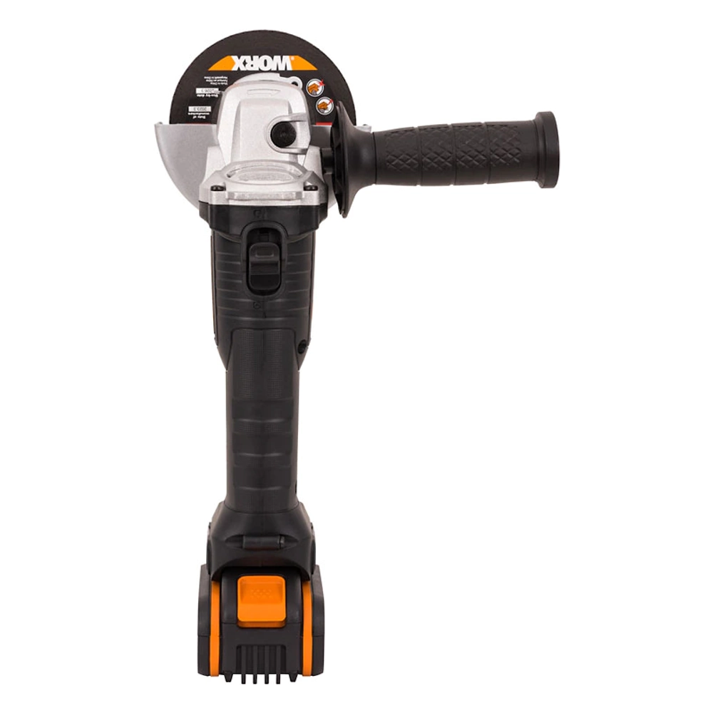 WORX WX813 аккумуляторная ушм (болгарка) (1 x 4 Ач, ЗУ) WX813