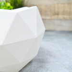 Кашпо Топаз 1,2л белый