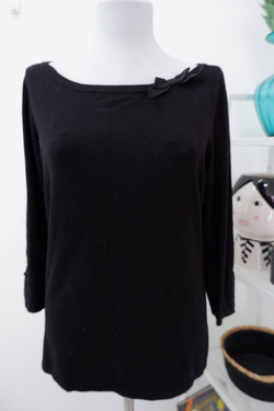 Туника Laura Ashley черная 46-48 размер