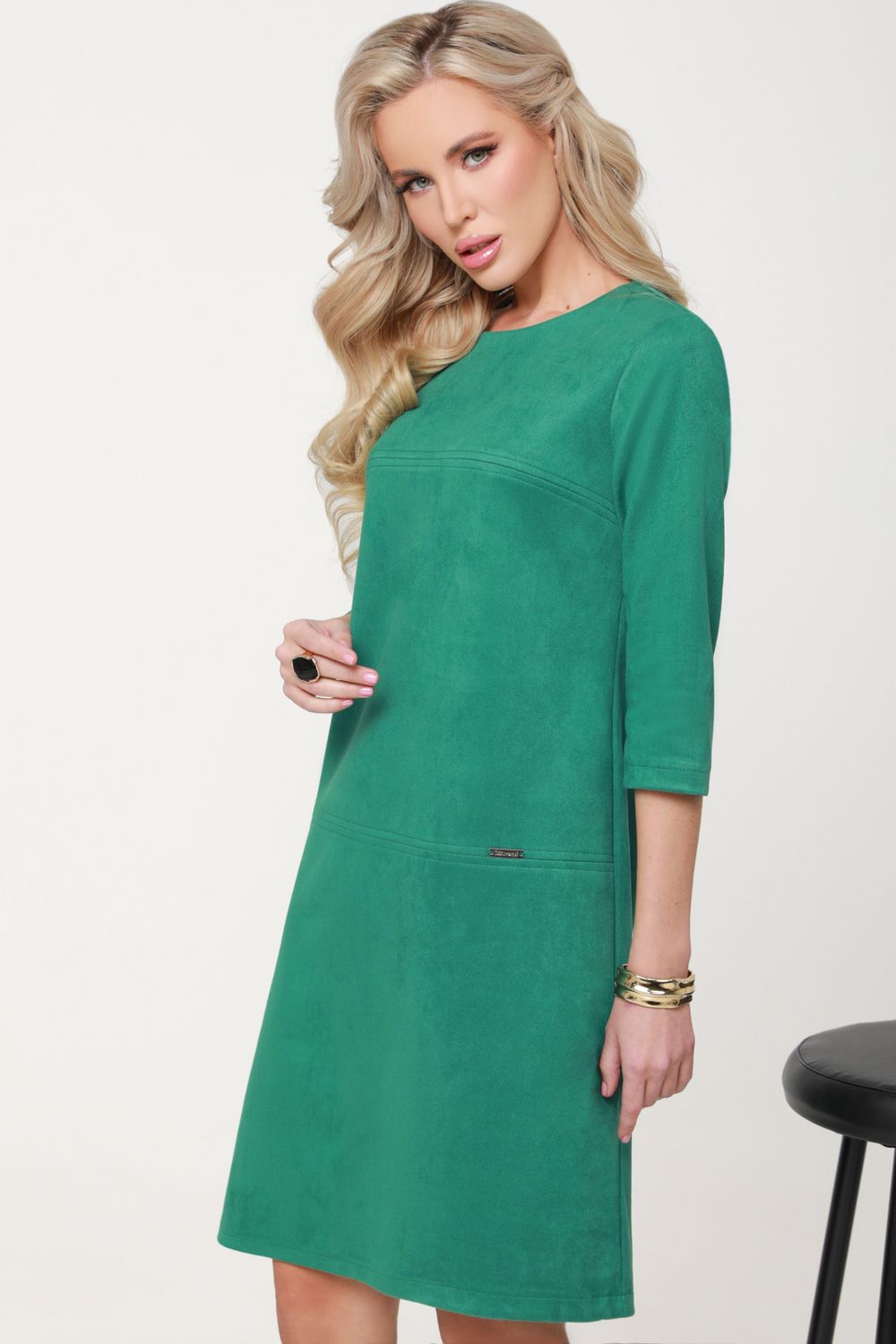 Платье Модные веяния, грин нью DStrend (Акция)