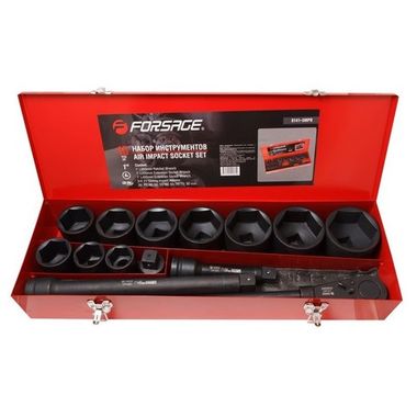 Набор инструментов ударных 15предметов, 1" (6гр.) Forsage 8141-5MPB