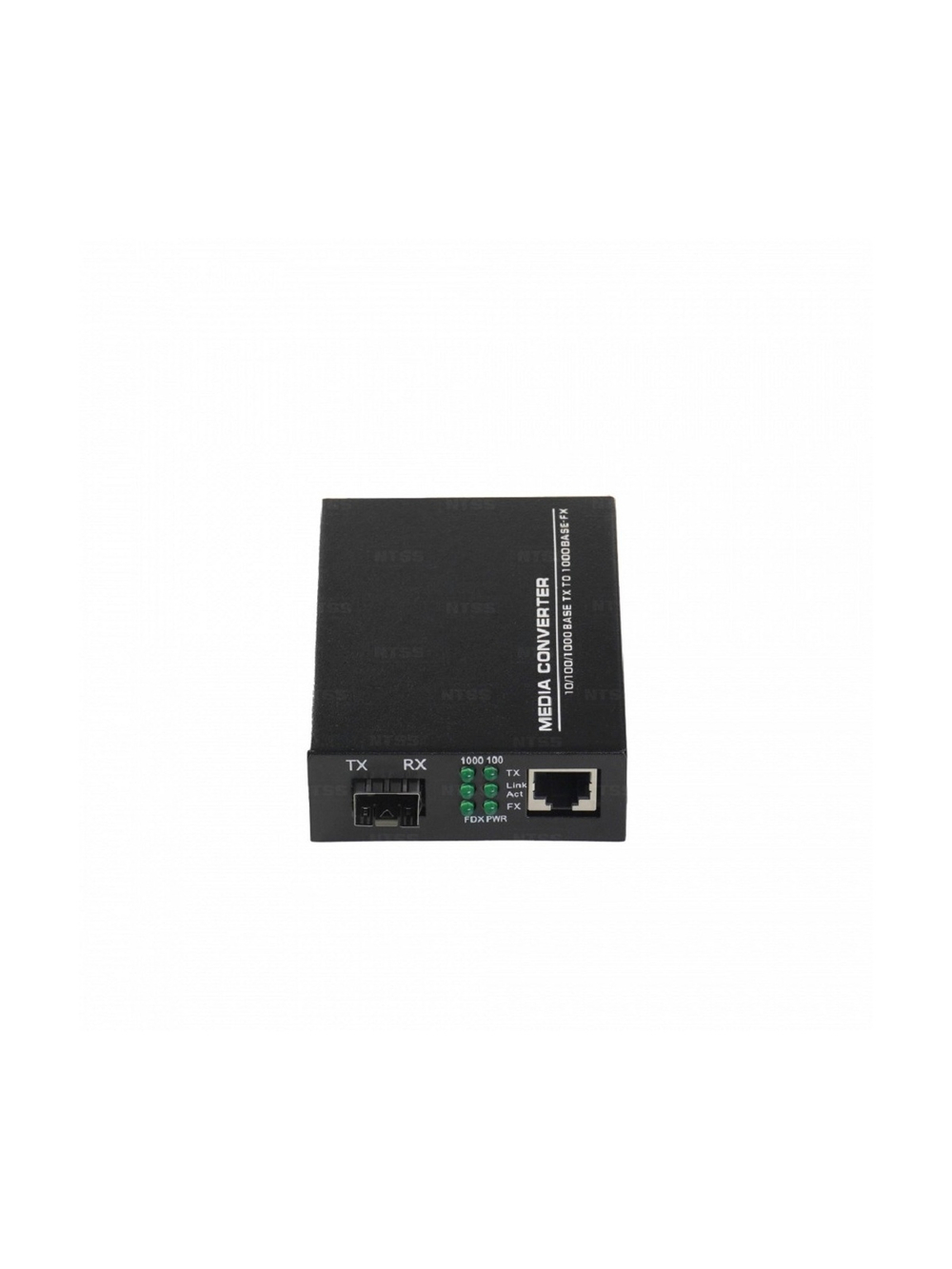 NTSS Медиаконвертер NTSS с RJ45 портом 10/100/1000Base-TX/1000Base-FX, без SFP модуля, расстояние передачи до 3,20,40,60,80,120,160,200 км, DC 5В 2А NTSS-1000-SFP