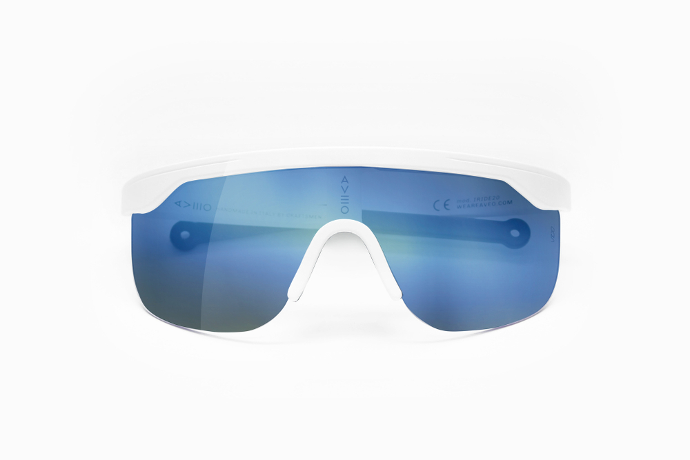 Спортивные очки AVEO Iride / White / Blue Mirror Lens