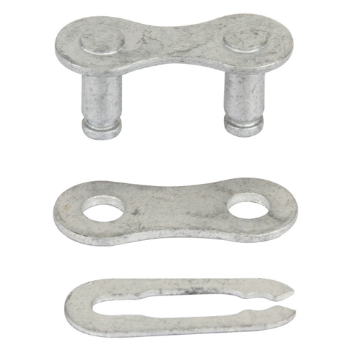 Цепь/замок C-CL410 1/2"x1/8" для 1скор. хромир. покр. на блистере CLARKS